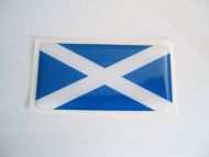 Large70X35mm Scotland N.flag St.Andrew's Salti.3D Decal