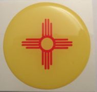 2inc NEW MEXICO State flag America 3D Decal sticker USA