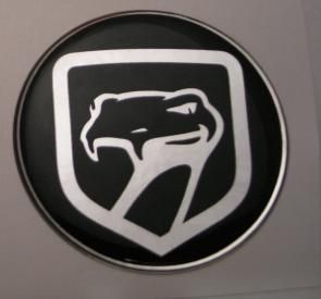 50mm Viper Old Style 3D Decal sticker for Dodge